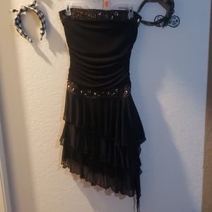 Strapless dress
